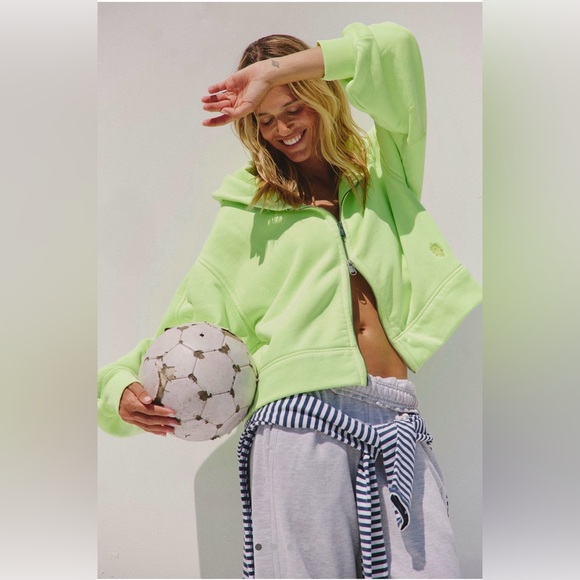 Free People Tops - Free People Cut Above Zip Up